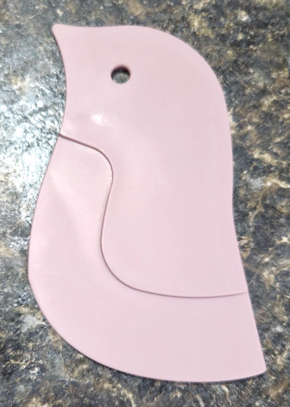 Pan Scraper Silicone Scraper Penguin Bird Shape Kitchen Cleaning Tool Pans Bowl
