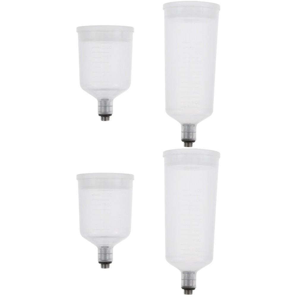 2 Pack Plastic Spray Paint Cup Pot Airbrush Replaceable Replacement Part