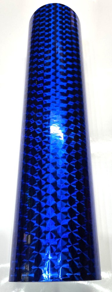 Royal Blue Large Engine Turn Sign Plotter Cutter Vinyl