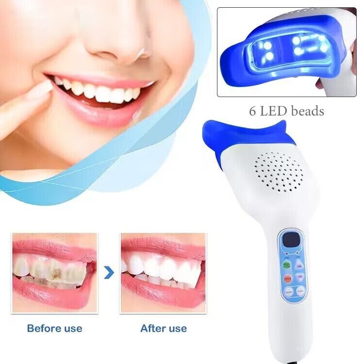 Portable Teeth Whitening Machine Bleaching Accelerator 6 LEDs Cold Light YS-TW-A