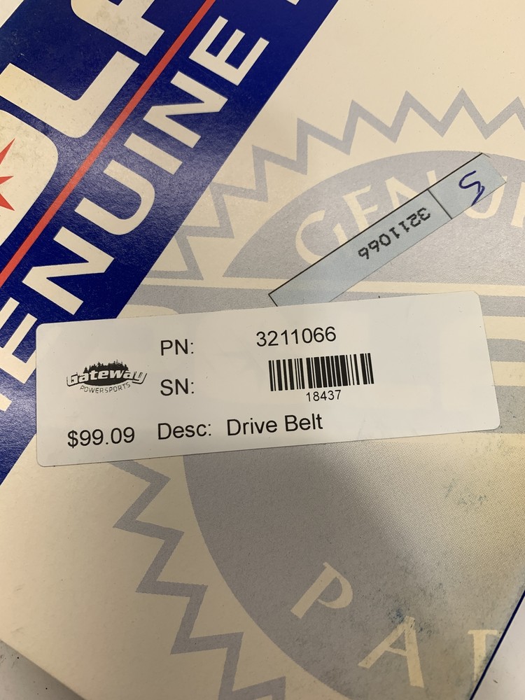 Drive Belt - --- POLARIS N O S
