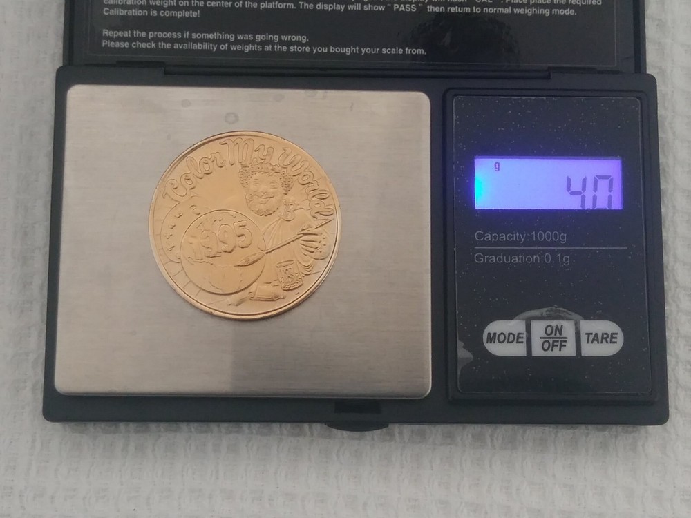 Vintage 4 Tokens All Different