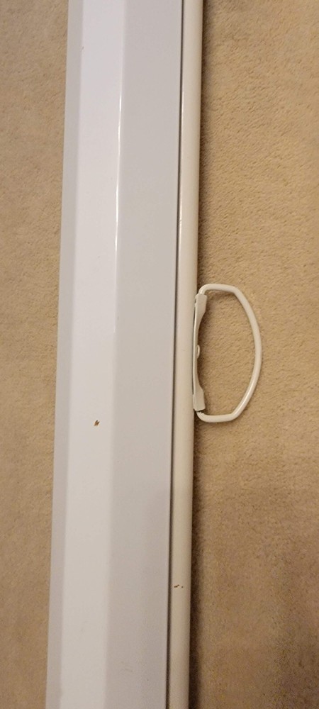 PANOVIEW Projection Screen Pull Down Manual White 91" Diagonal 87" Long