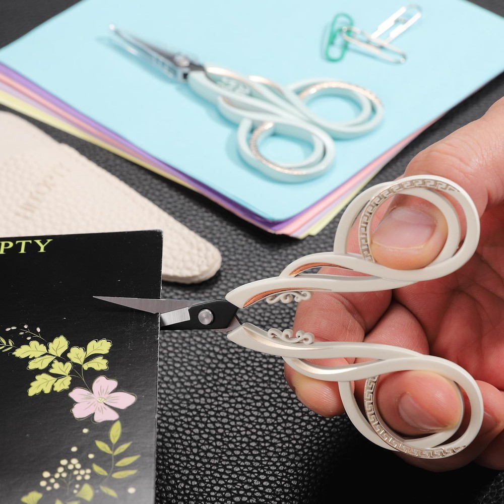 Little Sewing Scissors, Sharp Tip Precision Scissor for Craft Needlework Embr...
