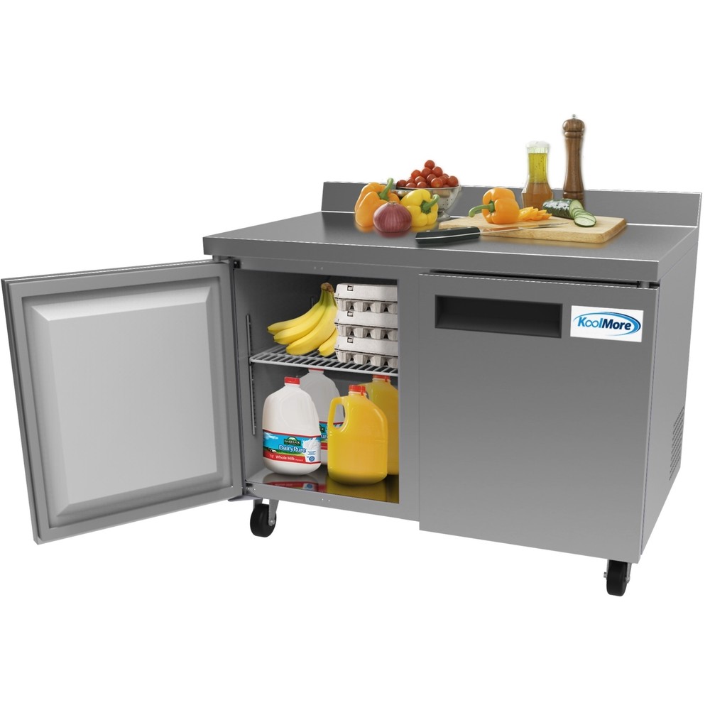 Koolmore RWT-2D-12C Work Top Refrigerated Counter