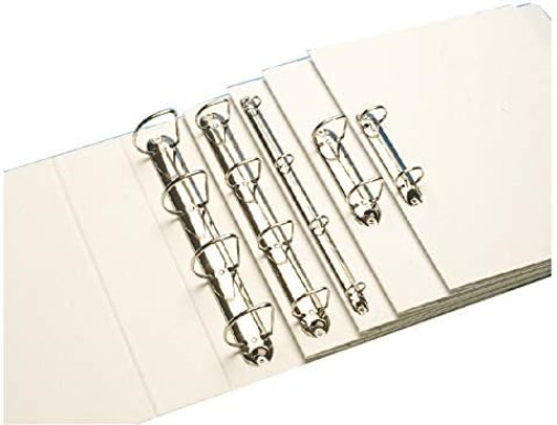 Esselte Essentials Presentation Binder, PP, 4 cm Ring Diameter, 49704 - A4, Whit