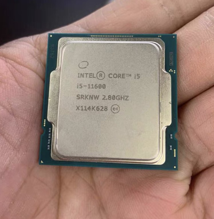 Intel core i5-11600 CPU 12 Threads 2.8GHz Processors LGA1200 Desktop Used