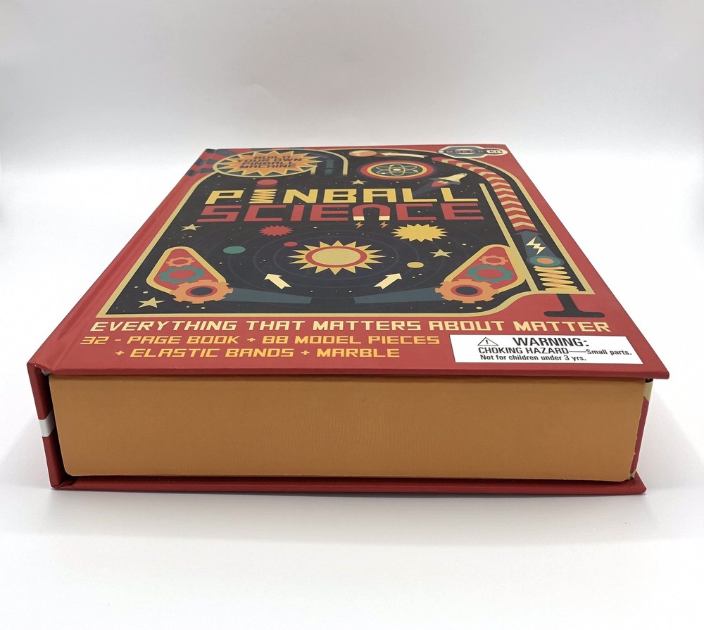 Pinball Science Maker Kit Build Your Own Machine Stem Learning Book Set Complete
