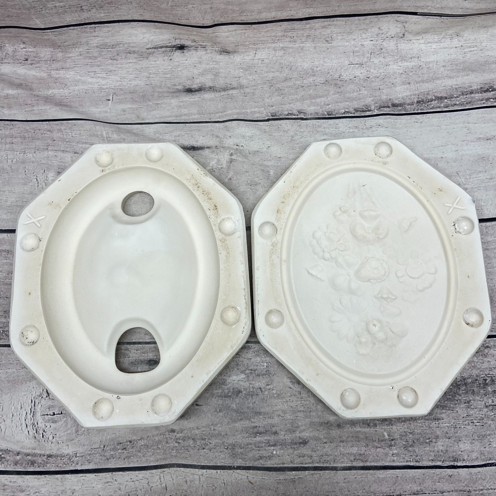 Ceramic Slip Casting Mold Wall Plaque Atlantic #A1084