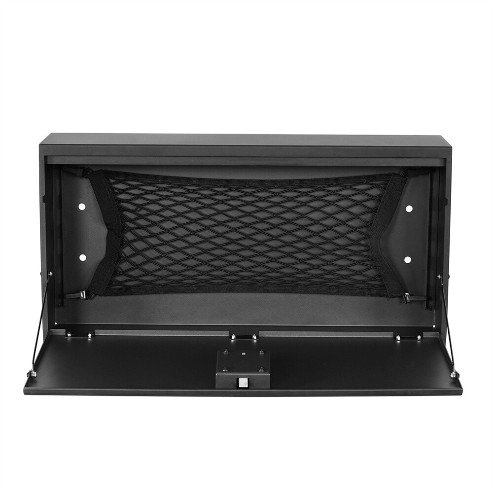 Tailgate Table Storage Lock Box Security Organizer for 15-18 Jeep Wrangler JK