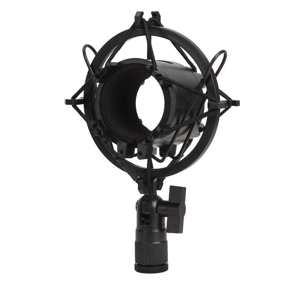 Universal Mic Microphone Shock Mount Clip for Home Studio Podcast Recording
