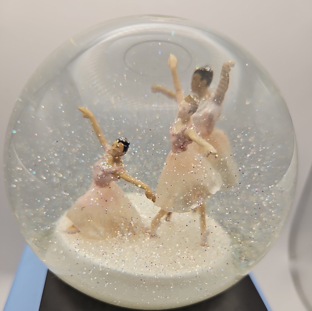 Dancing Ballerina Snow Globe Sculpture