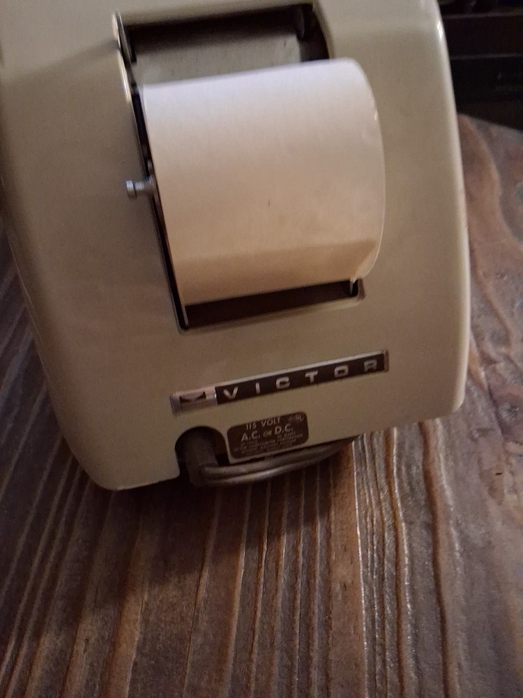 Vintage Victor 7 82 54 Adding Machine Calculator