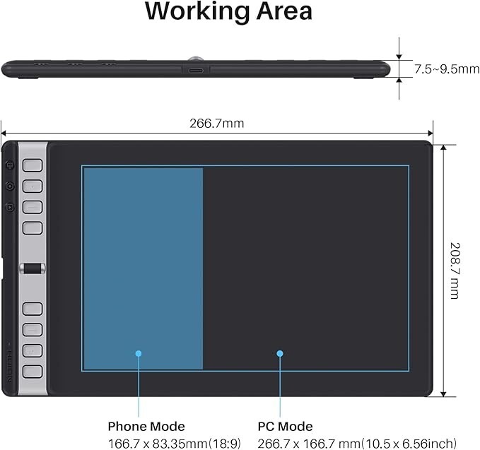 HUION Drawing Tablets Inspiroy 2 L