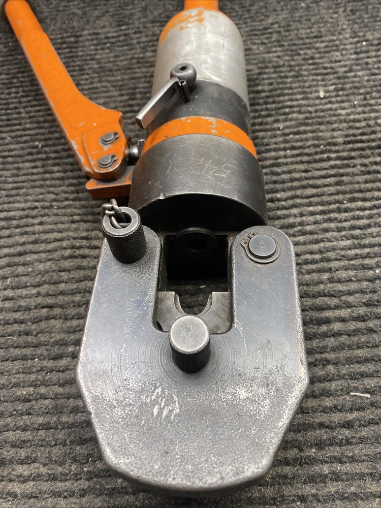 Used Ensley E-180 hydraulic crimper