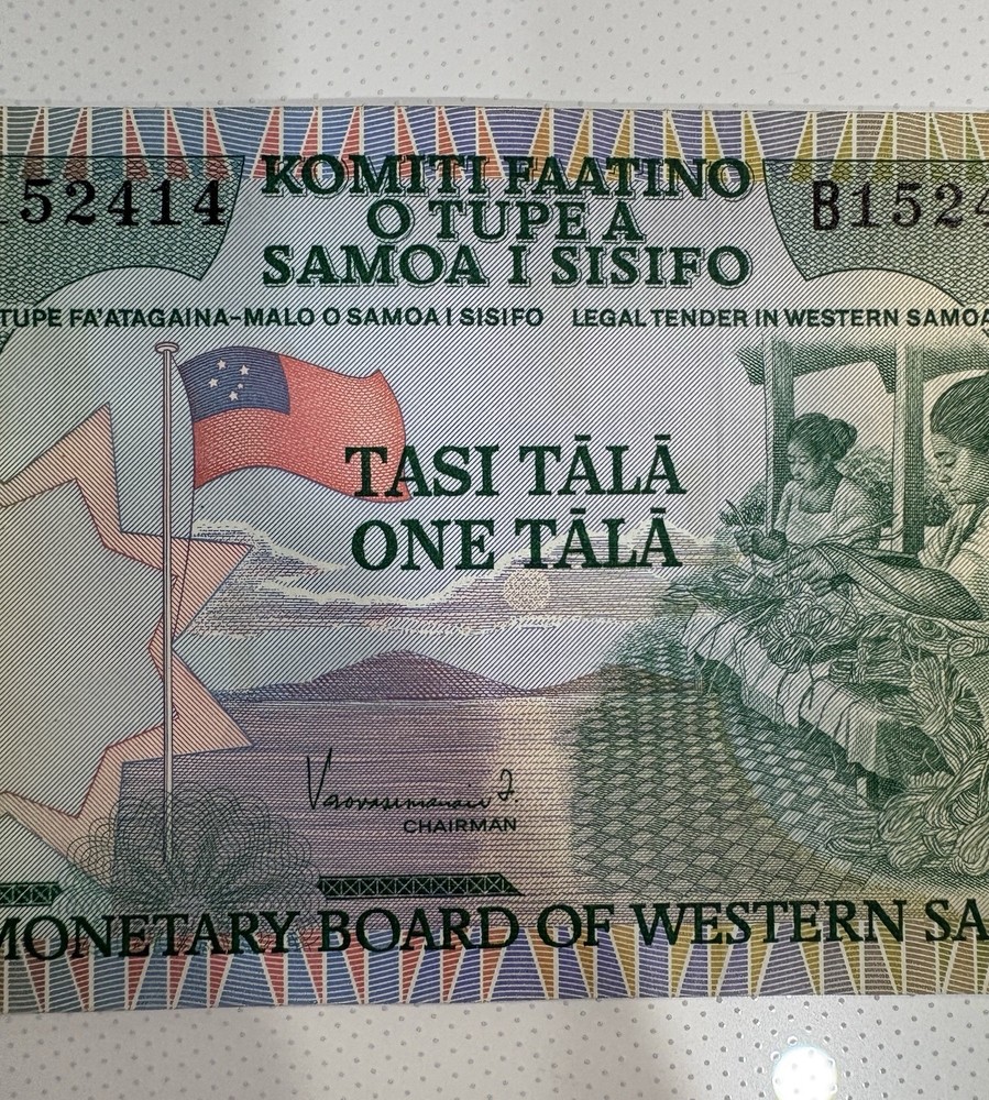 Western Samoa $1 Tasi Tālā Banknote (Uncirculated)
