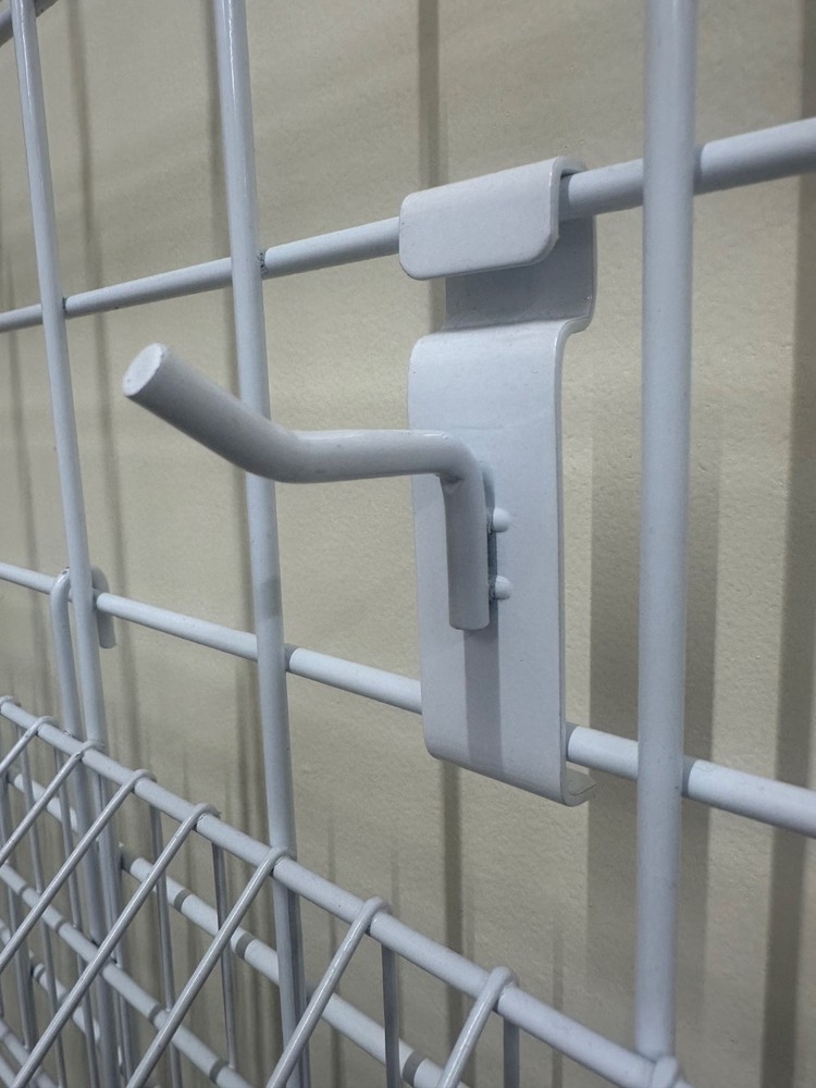 2” peg hook for wire grid (pack of 4)