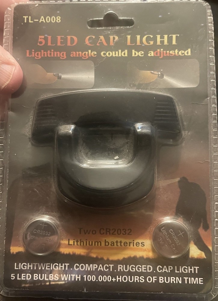 Sealed 5 LED Cap Light