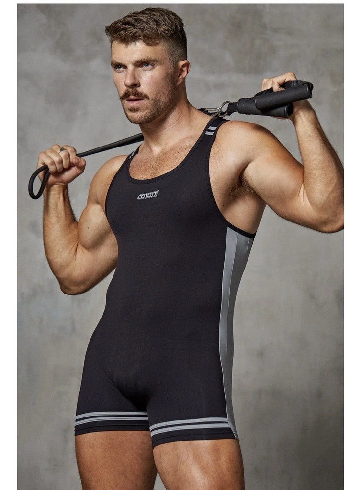 Coyote Jet Black Singlet
