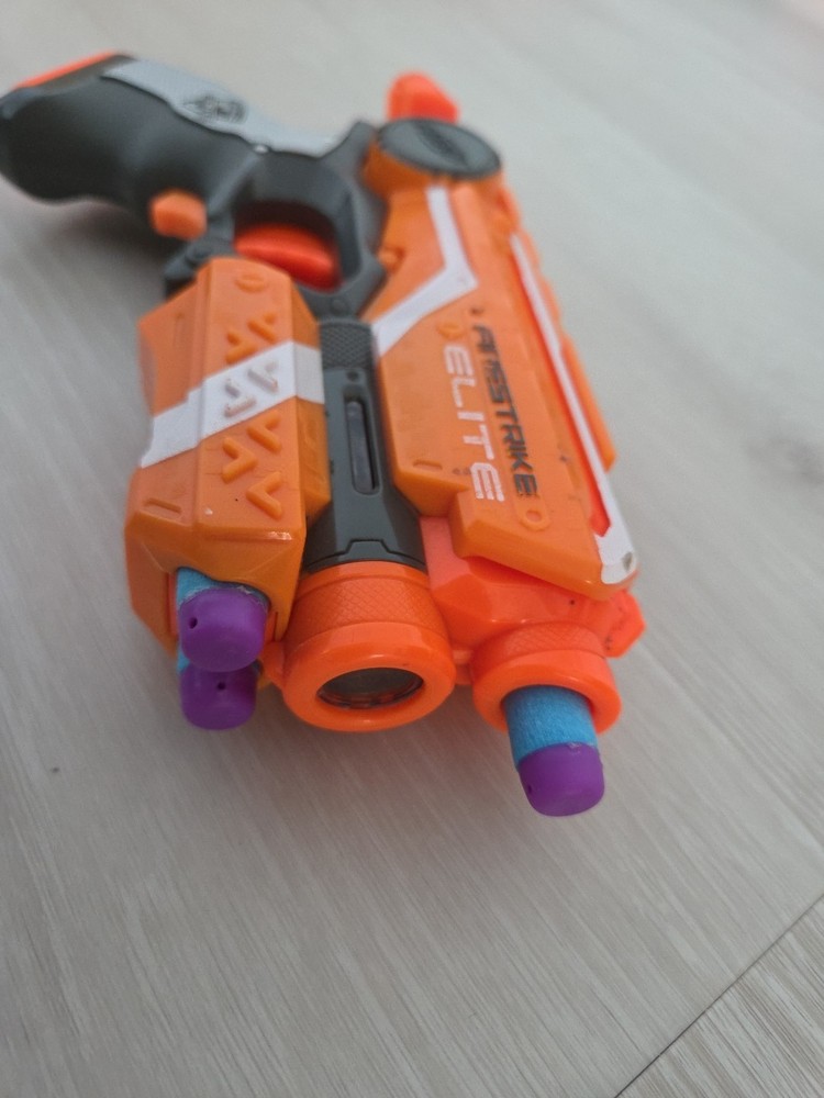 Nerf Firestrike Elite With Darts. Batteries Not Included.