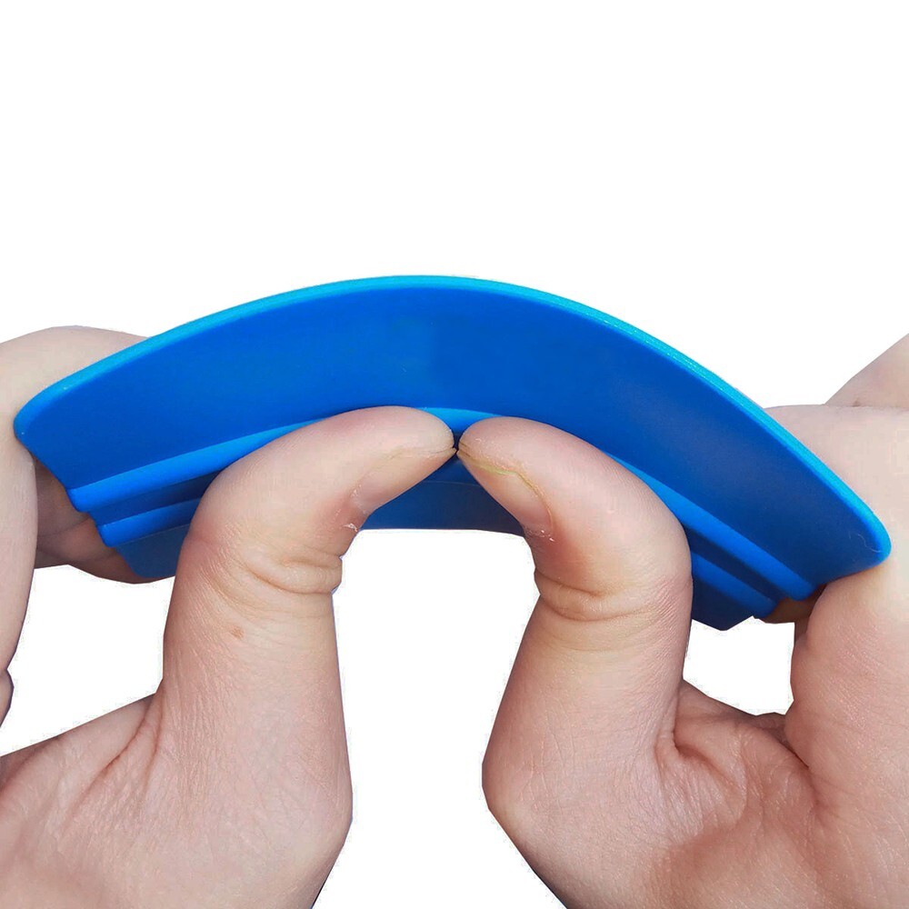 10Pcs Blue Square Squeegee 10x7.2cm 4 Inch Bubble Scraper Car Tinting Tools