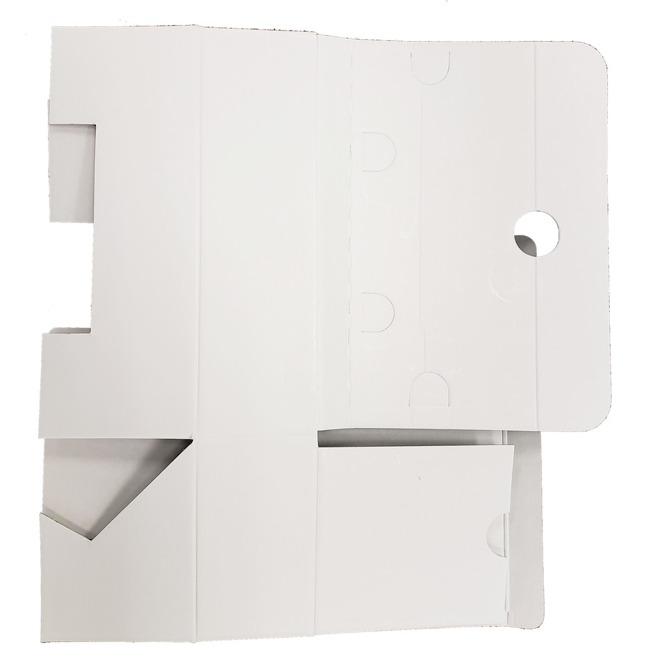 2 PACK Empty Cell Phone Box White Plain - Smartphones Gift Generic Universal NEW