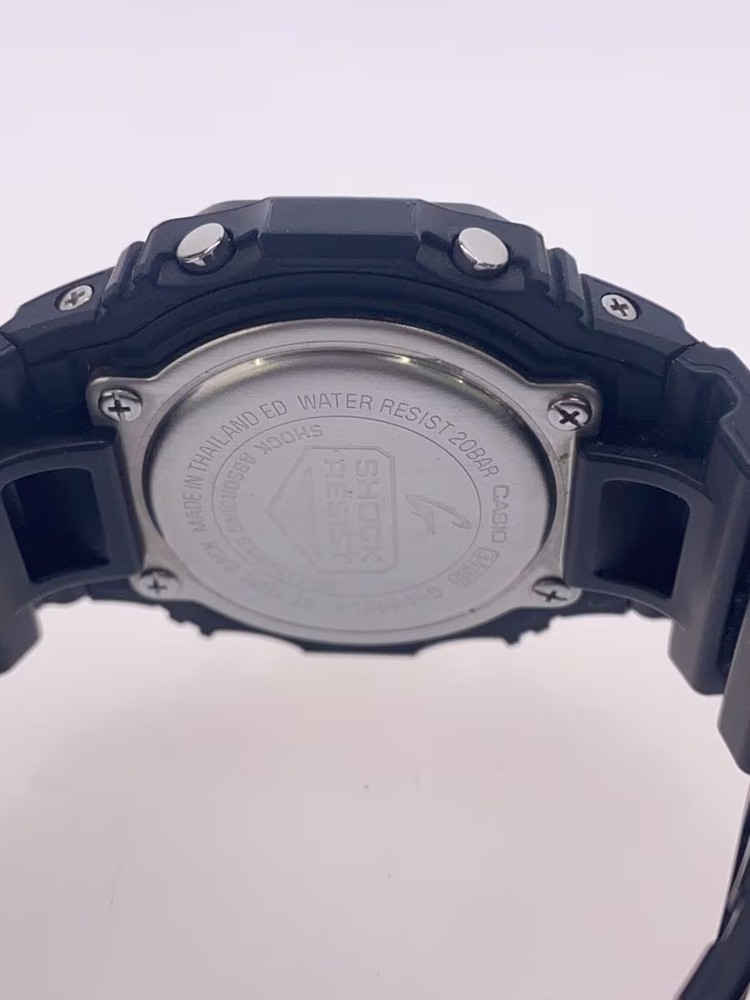 CASIO Solar Wristwatch G SHOCK Digital Rubber BLK