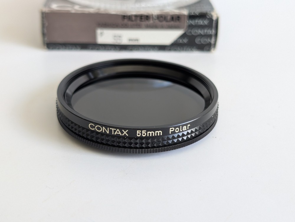 Contax 55mm Polarized Polar CPL Lens Filter Boxed