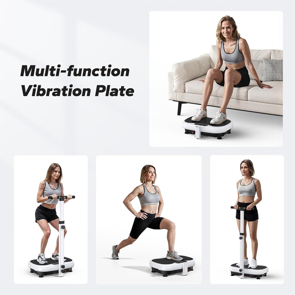 Vibration Plate Exercise Machine, Vibration Plate for Lymphatic Drainage Weight