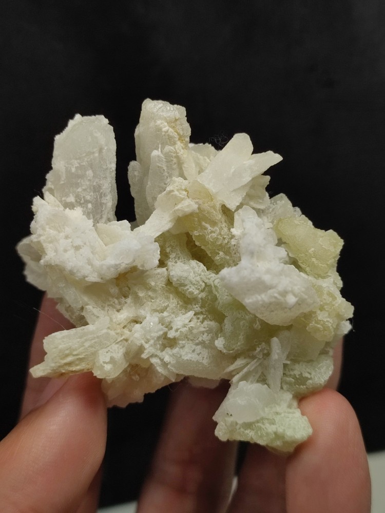 Calcite With Prehnite Nice Color & Termination-Afg.