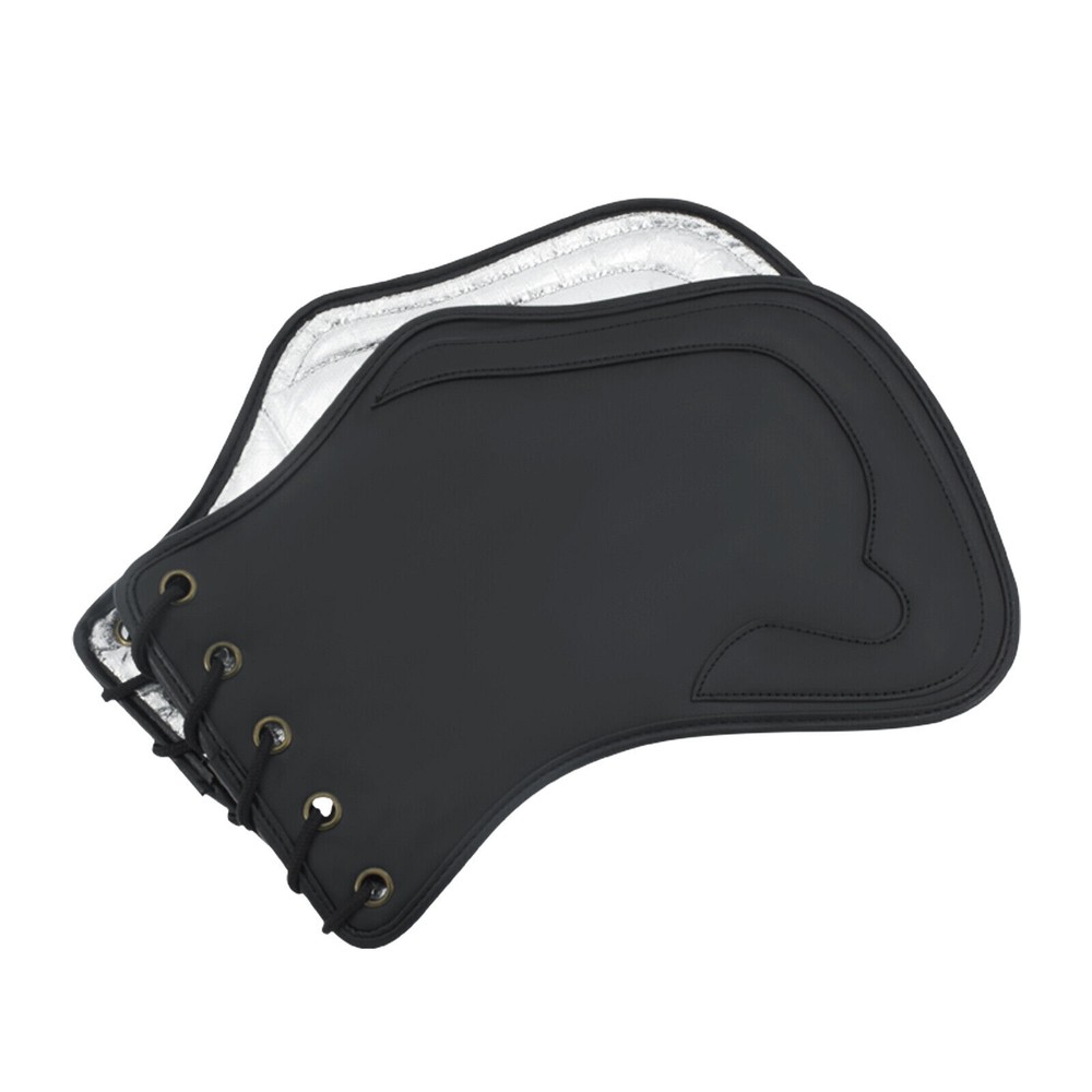 Motorcycle Heat Saddle Shield Deflectors Engine Heating Insulation Cushion Black