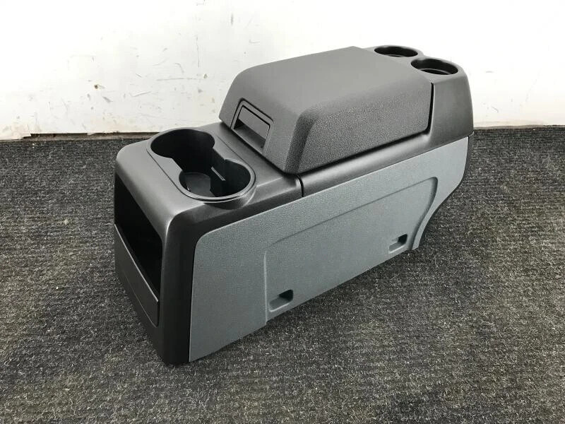 2011-2014 Ford F-150 Front Floor Console Black Oem