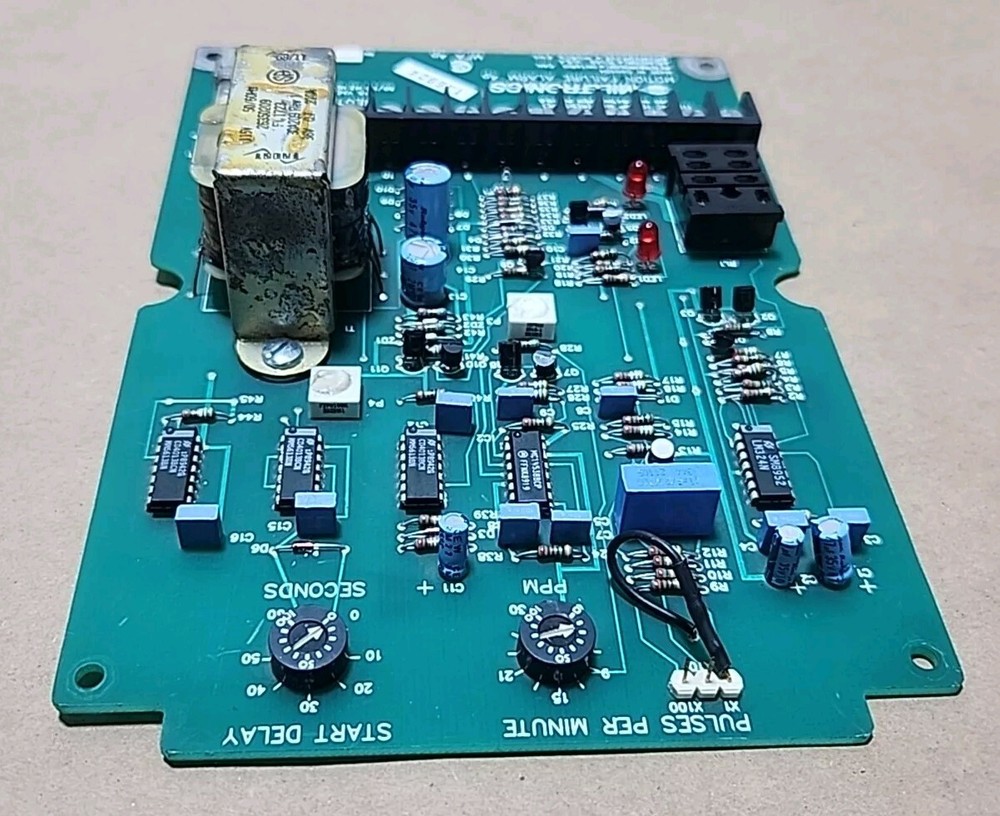 *PREOWNED* Milltronics MFA 4p Motion Failure Alarm Controller Board + Warranty!