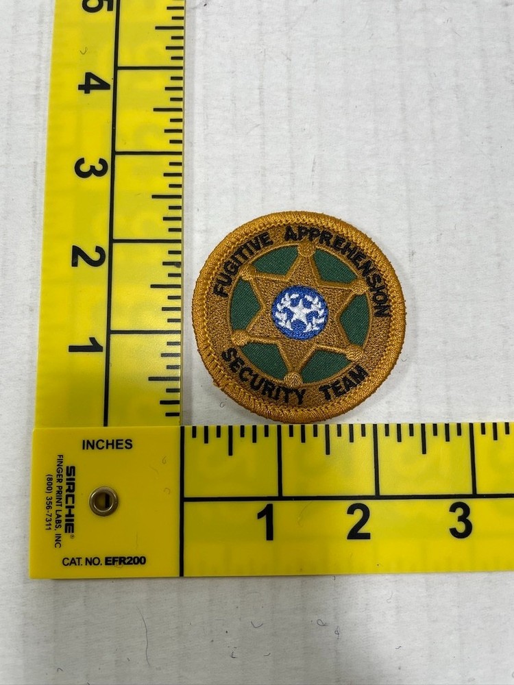 Morgan County Fugitive Apprehension Security Team Sheriff Patch Mini obsolete