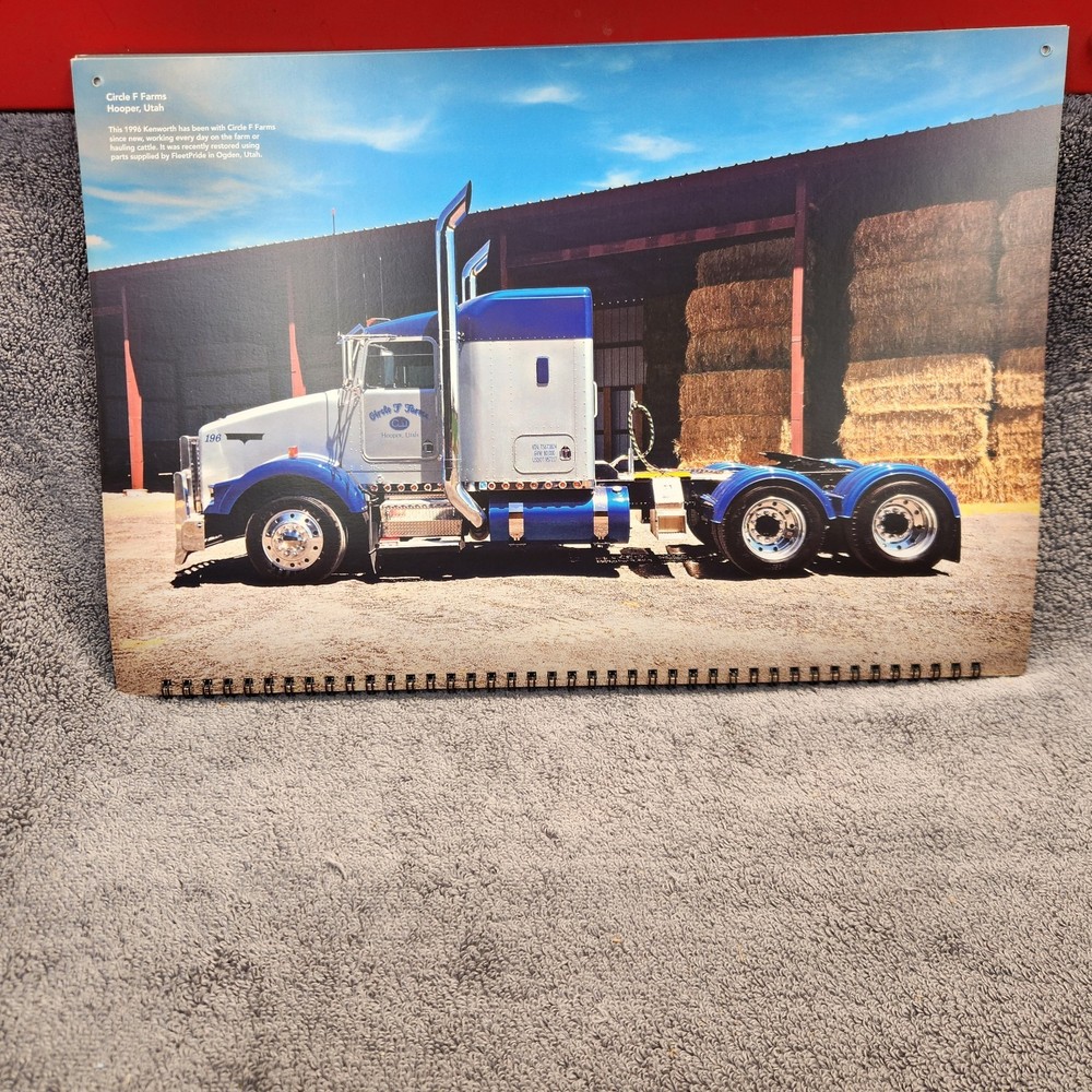 Fleetpride 2020 Calendar. Tractor Trailers. Excellent Condition.