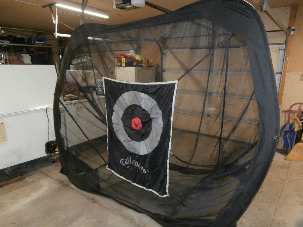 Callaway Golf Portable Pop-up Hitting Practice Net Target 8x8
