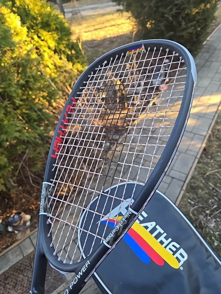 Feather Squash Racquet - Heavy Hitter
