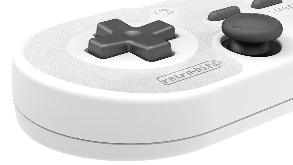 Retro-Bit Legacy 16 Wireless 2.4GHz Controller for SNES, Switch, PC, Mac - Gray