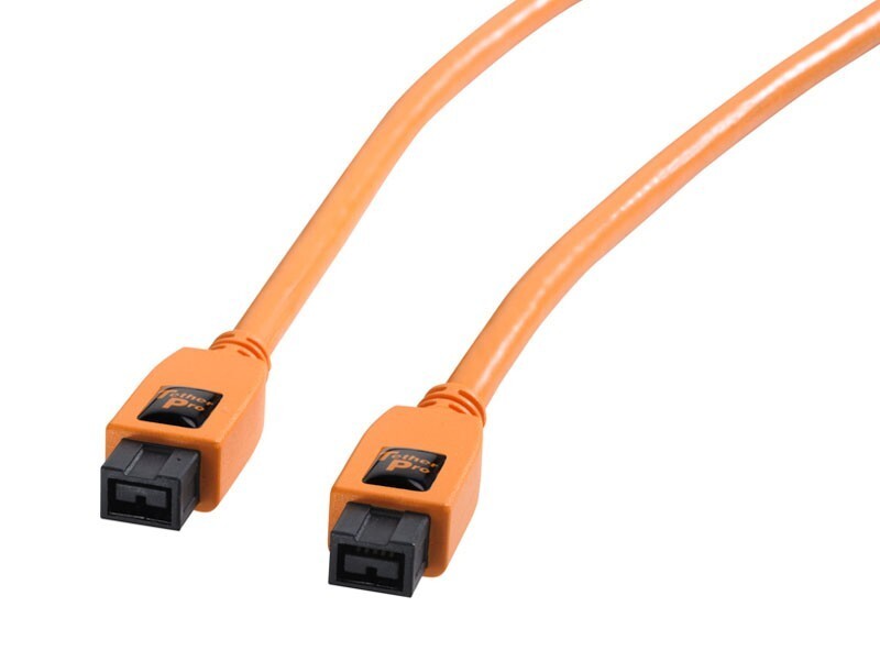 Tether Tools TetherPro FireWire 800 9-Pin to 9-Pin New 15'/4.6M - FW88ORG