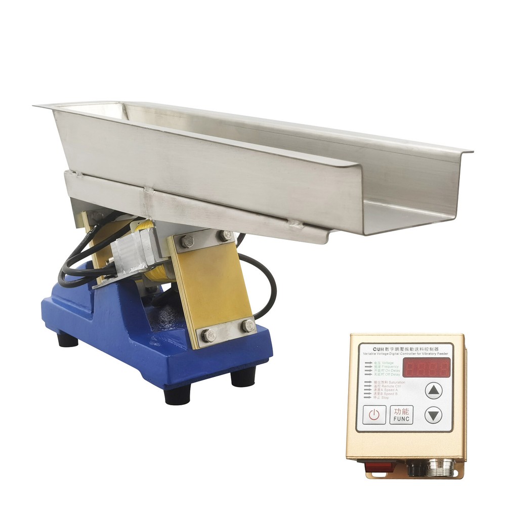 Electromagnetic Vibrating Feeder Shaking Feeding Machine Small Feeder 110V