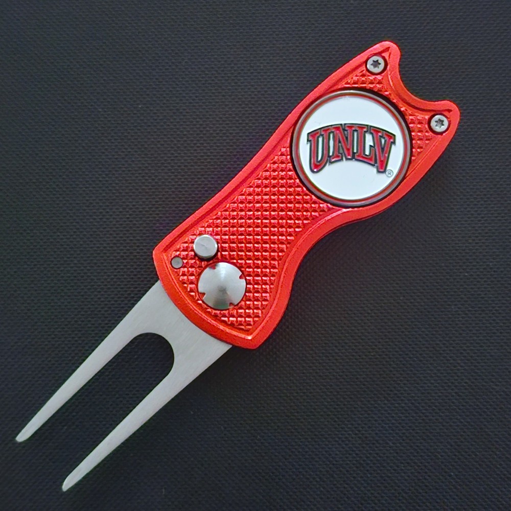 UNLV Rebels Switchblade Divot Tool 2-Sided Golf Ball Marker