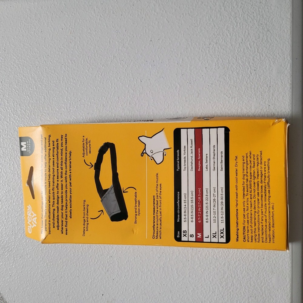 Everyday MEDIUM Dog Muzzle