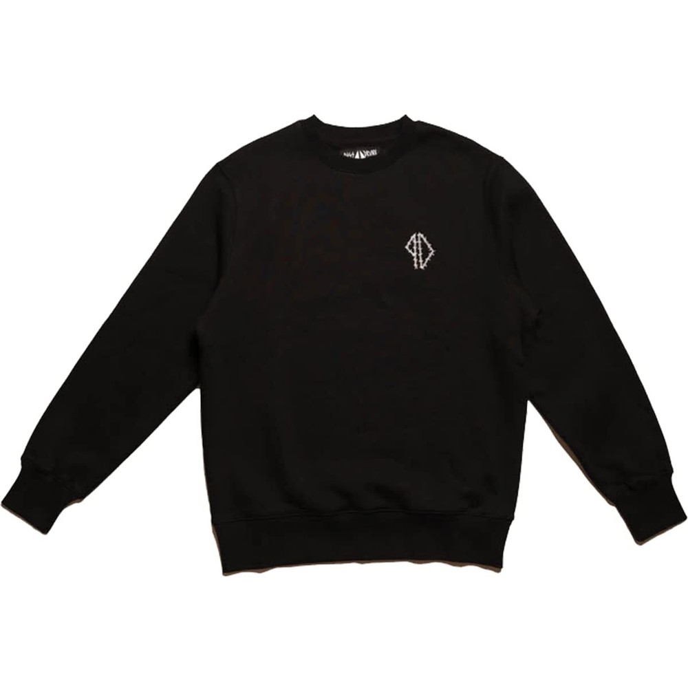 Piss Drunx Barbed Crew Sweatshirt - SMALL Black