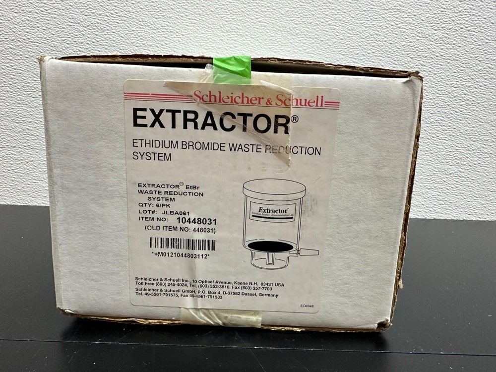 Whatmon Extractor REF 10448031 Ethidium Bromide Waste Reduction System