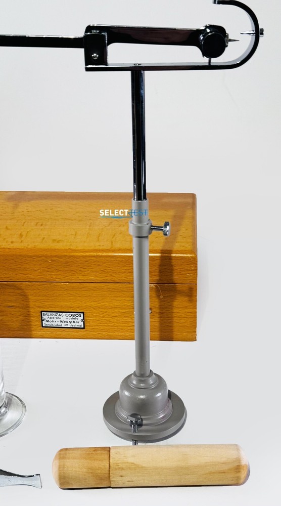 WESTPHAL/MOHR DENSITY (OR SPECIFIC GRAVITY) PRECISION BALANCE **LOOK** (REF.: N)