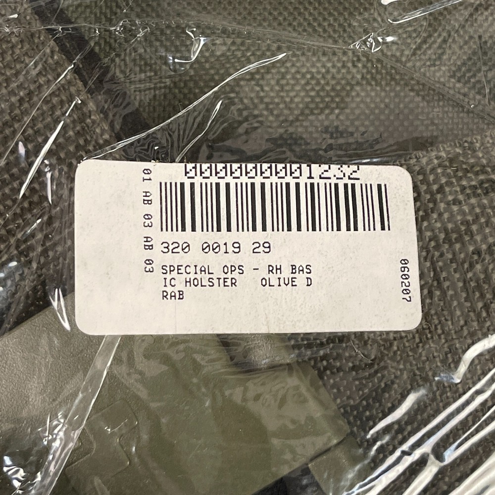 NEW Special Ops Basic Holster - Right Hand - Olive Drab