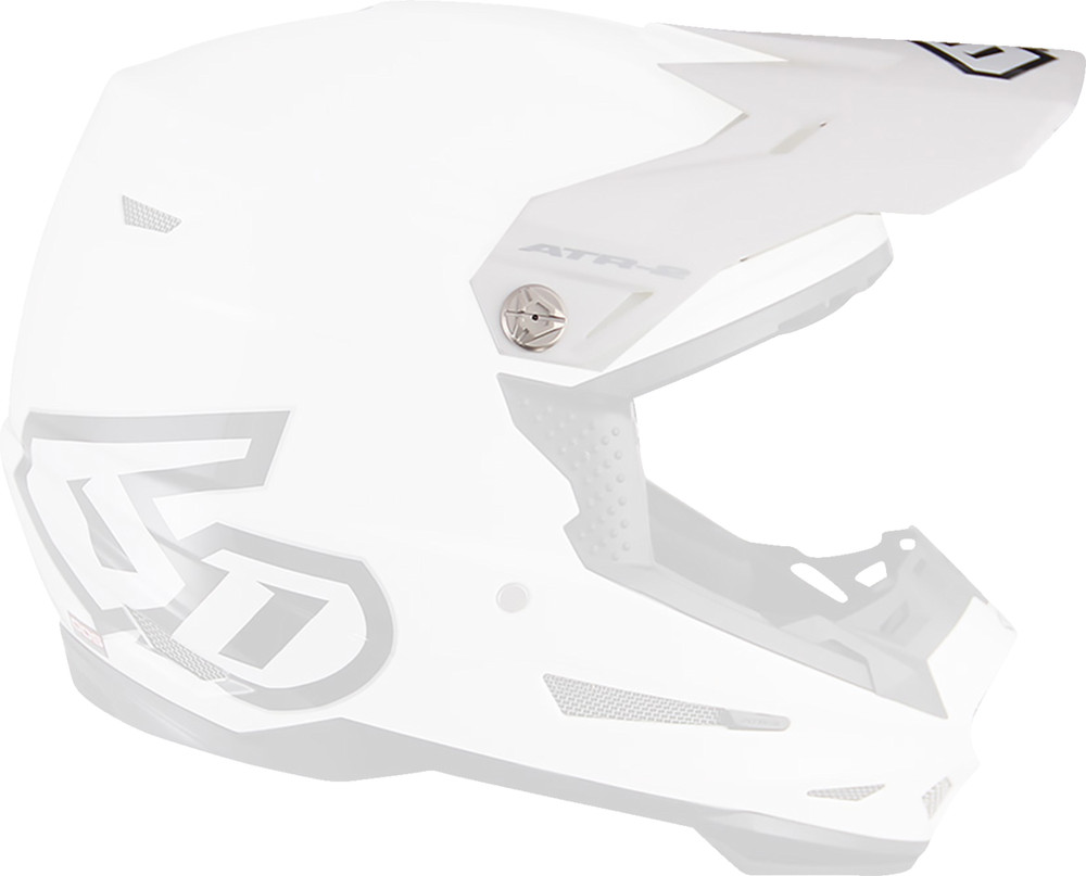 6D HELMETS - 72-4115 - ATR-2Y Visor - Gloss White
