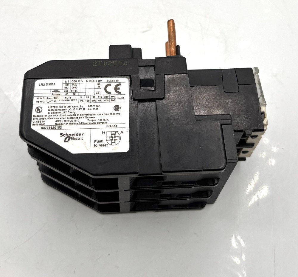 Schneider Electric / LR2 D3553 / Overload Relay