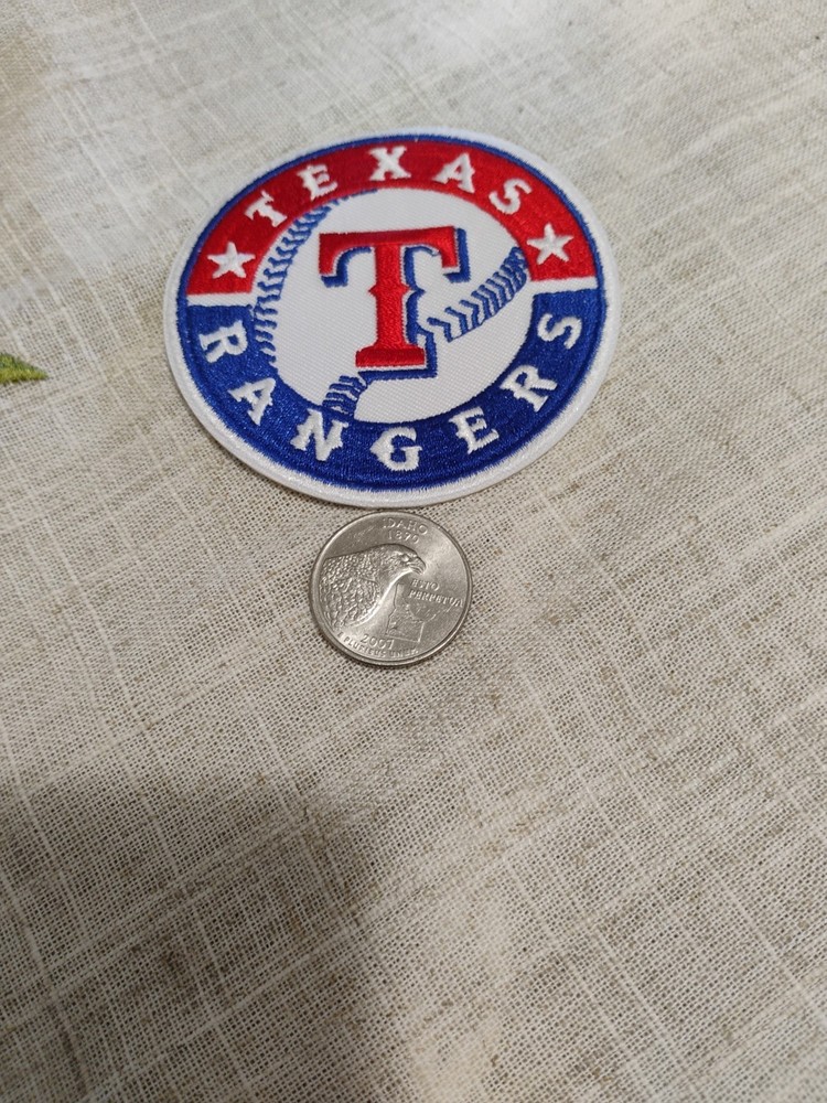 MLB Texas Rangers IRON ON PATCHES