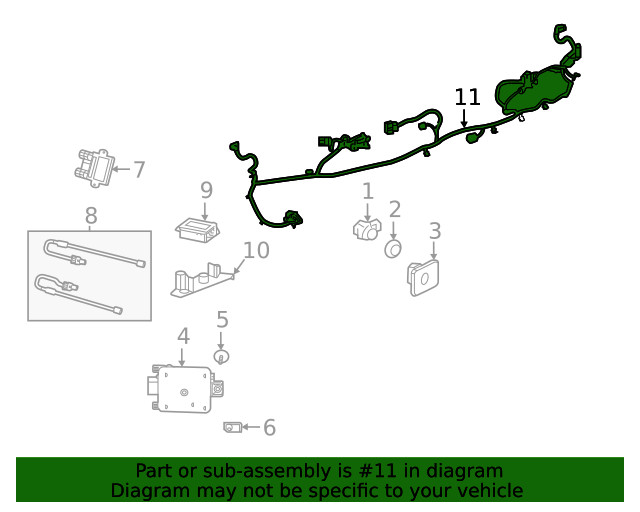 Genuine GM Harness 84812797